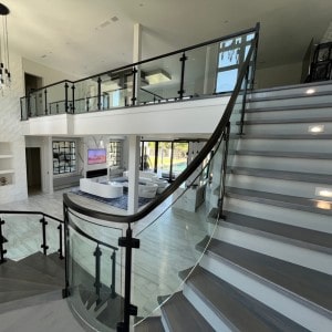 Receive Stunning Glass Stairs from Southern Staircase