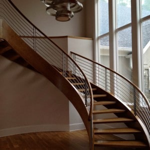 Creating a Statement with Modern Curved Staircase Designs