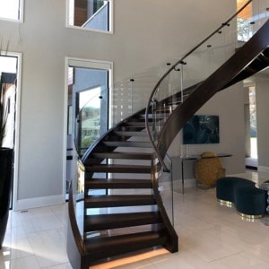 Materials and Finishes for Modern Curved Staircases