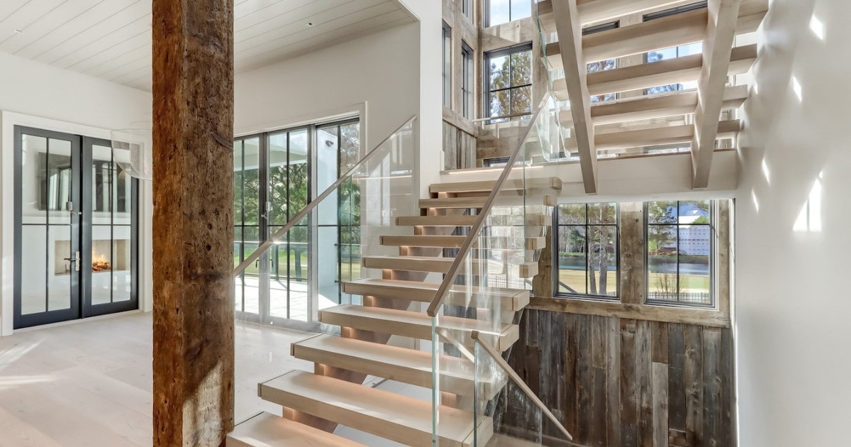 The Engineering Behind Floating Stairs How Do They Stay Up Blog