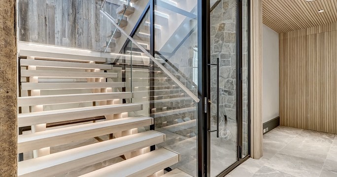 Floating Stairs with LED Lighting for an Innovative Stair Design Header