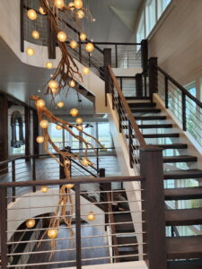 The Tradeoff Between Minimalism and Engineering in Custom Stairs