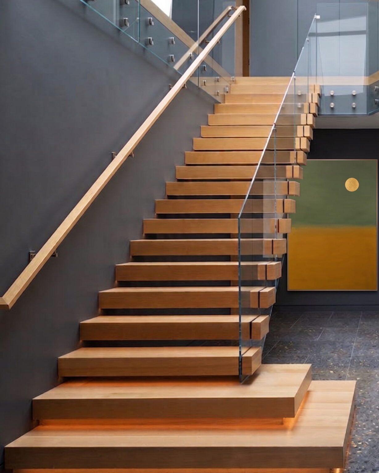 Cantilevered vs. Floating Stairs Engineering, Cost, and Code Differences