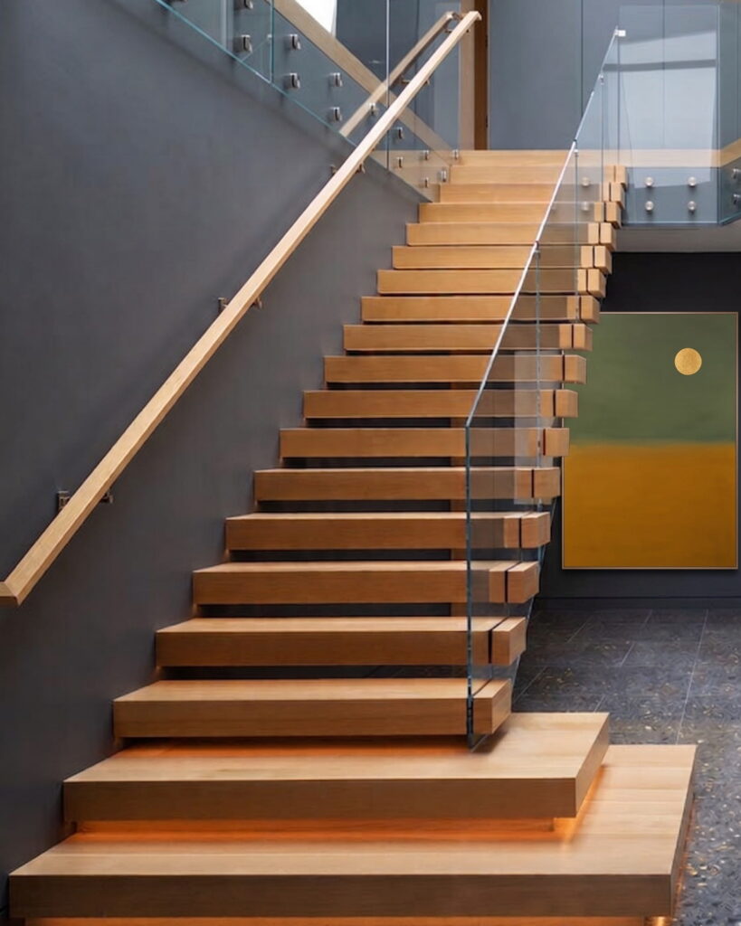 Cantilevered vs. Floating Stairs Engineering, Cost, and Code Differences